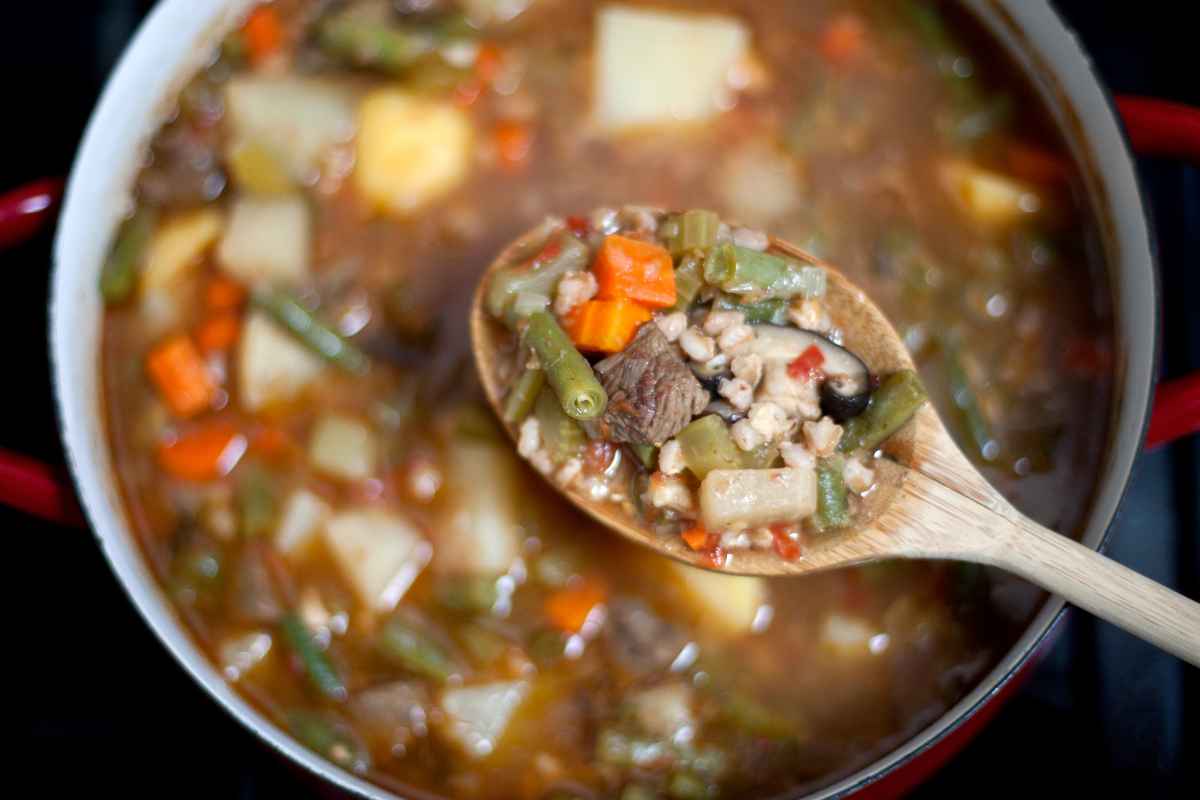 Delicious Beef Barley Soup